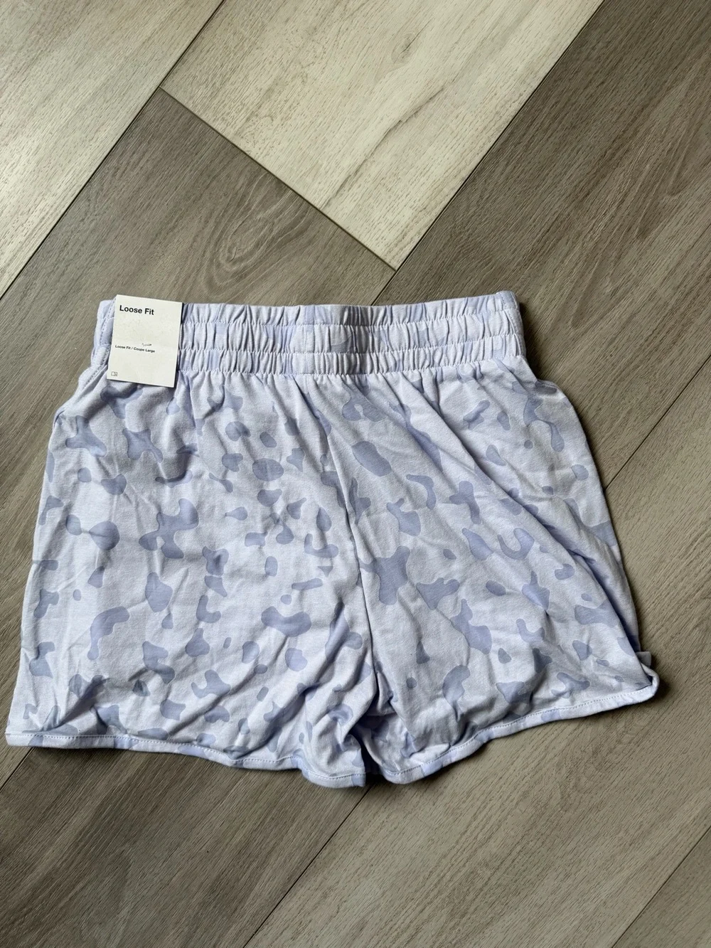 Nike Lilac Camo Kids Athletic Shorts